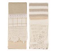 Blanc Mariclò Set 3 canovacci Avorio
