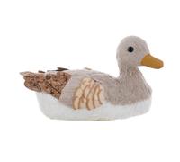 Blanc Mariclo Statuina Decoro Pasquale Papera in Paglia, Pomona Shabby Chic 28x15xH16 cm