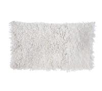 Blanc Mariclò' Tappeto Bagno Rettangolare con Rouche in Cotone Bianco 50x80 cm