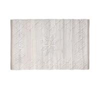 Blanc Mariclo Tappeto da Bagno in Cotone Bouquet, Shabby Chic 50x80 cm 3 Varianti (1pz) Bianco