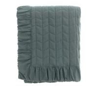 BLANC MARICLÒ Trapunta matrimoniale Collezione Diamante colore Verde