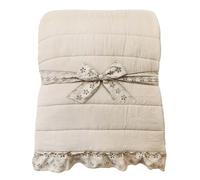 Blanc Mariclo Trapunta matrimoniale invernale beige Acquarello di Sangallo 260x260 cm
