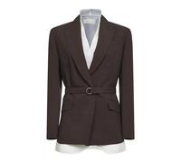 Blanca Vita - Goody Belted Blazer - - Jackets - Donna - Marrone - S