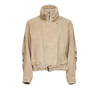 Blanca Vita - Light Leather Jacket - - Jackets - Donna - Beige - S