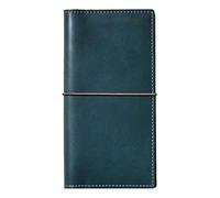 BlancCouture Passport Case Traveler's Notebook Cover L pelle blu navy marino