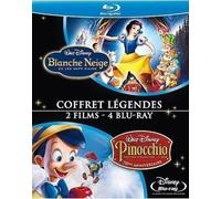 Blanche neige et les sept nains ; pinocchio
