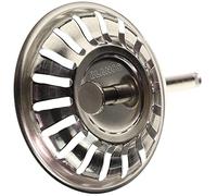 Blanco, 119146, filtro griglia per lavandino, 7,9 cm, con perno per un facile utilizzo, 18 fori di scarico, pezzo di ricambio originale, in acciaio inox