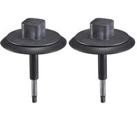 BLANCO 121711 Tappo eccentrico, Nero (Confezione da 2)