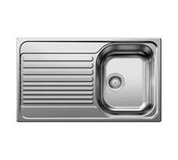 Blanco 511942 | Lavello da cucina in acciaio inossidabile TIPO 45 S | Colore : acciaio inossidabile