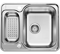 Blanco Lantos lavello da cucina, 516676, 6-IF Lantos acciaio inox satinato lucido [Lavelli da Cucina > per Base Sottolavello a partire da 60 cm]