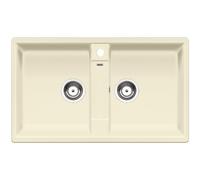 BLANCO 516679 ZIA 9, lavello da cucina, SILGRANIT PuraDur, gelsomino, 90 cm Unterschrank