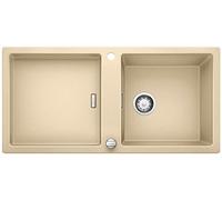 BLANCO 519623 Adon XL 6 S-Lavello da Cucina, SILGRANIT PuraDur, Colore: Champagne