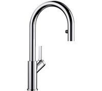 BLANCO 521356 CARENA-S Vario Rubinetto da Cucina Doccetta con Tubo Regolabile Chrom