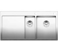 Blanco Claron lavello da cucina, 521645, 6 S-IF Claron acciaio inox satinato lucido [Lavelli da Cucina > per Base Sottolavello a partire da 60 cm]