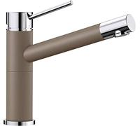 BLANCO 521738 alta Compact, Rubinetto della cucina, Silgranit Look bicolore, Noce moscata/cromato, ad alta pressione