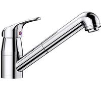 BLANCO 521752 DARAS-S-F-Rubinetto da Cucina Cromato, Cromo, herausziehbarer Auslauf