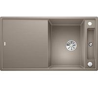 Lavello Cucina Blanco Axia III 5 S Tartufo con tavola di legno
