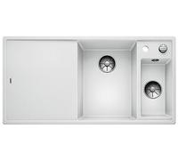 Blanco Lavello da cucina in granito Axia III 6 S 523466 100x51 cm Bianco