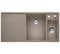 Lavello Cucina Blanco Axia III 6 S Tartufo con lastra di vetro 523480