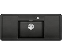 BLANCO 523614 alaros 6 S 6 S Silgranit PuraDur con telecomando per scarico, con bacino di nero al centro, antracite