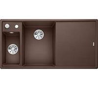 Blanco Axia lavello da cucina, 524662, III 6 S Axia caffè opaco [Lavelli da Cucina > per Base Sottolavello a partire da 60 cm]