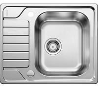 Blanco Dinas lavello da cucina, 525123, 45 S Mini Dinas acciaio inox satinato lucido [Lavelli da Cucina > per Base Sottolavello a partire da 45 cm]