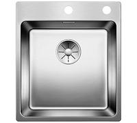 Blanco Andano lavello da cucina, 525244, 400-IF/A Andano acciaio inox satinato lucido [Lavelli da Cucina > per Base Sottolavello a partire da 45 cm]