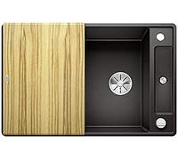 Blanco Axia lavello da cucina, 525843, III 45 S-F Axia nero opaco [Lavelli da Cucina > per Base Sottolavello a partire da 45 cm]