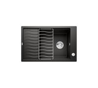 Blanco Elon XL 6 - Lavello in silgranit, 780x500 mm, con comando remoto dello scarico e accessori, nero 525882