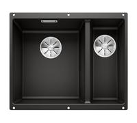 Blanco Subline lavello da cucina, 525985, 340/160-U Subline nero opaco [Lavelli da Cucina > per Base Sottolavello a partire da 60 cm]