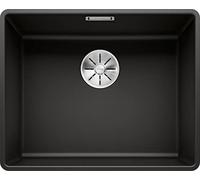 Blanco Subline lavello da cucina, 525994, 500-F Subline nero opaco [Lavelli da Cucina > per Base Sottolavello a partire da 60 cm]