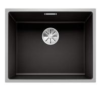 Blanco Subline lavello da cucina, 525997, 500-IF SteelFrame Subline nero opaco [Lavelli da Cucina > per Base Sottolavello a partire da 60 cm]