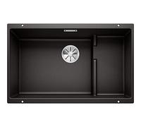 Blanco Subline lavello da cucina, 526003, 700-U Subline nero opaco [Lavelli da Cucina > per Base Sottolavello a partire da 80 cm]