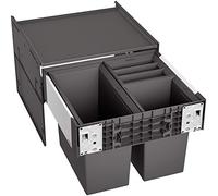 Blanco Select II sistema separazione rifiuti, per mobile da 50 cm, 526202, 50/3 Select II nero/antracite [Portarifiuti]