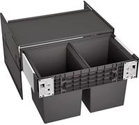 Blanco Select II sistema separazione rifiuti, per mobile da 60 cm, 526207, Compact 60/2 Select II nero/antracite [Portarifiuti]