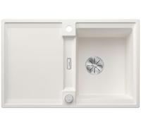 BLANCO ADIRA 45 S | Lavello in granito bianco | Tipo di montaggio: montaggio superiore | reversibile | per sottolavelli larghi 45 cm | grande bacino | superficie facile da pulire
