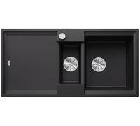 Blanco Adira lavello da cucina, 527601, 6 S Adira nero opaco [Lavelli da Cucina > per Base Sottolavello a partire da 60 cm]