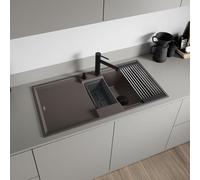 Blanco Adira lavello da cucina, 527604, 6 S Adira grigio vulcanico opaco [Lavelli da Cucina > per Base Sottolavello a partire da 60 cm]