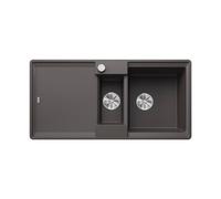 Blanco Adira lavello da cucina, 527611, 6 S-F Adira grigio roccia opaco [Lavelli da Cucina > per Base Sottolavello a partire da 60 cm]