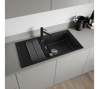 Blanco Adira lavello da cucina, 527617, XL 6 S Adira nero opaco [Lavelli da Cucina > per Base Sottolavello a partire da 60 cm]