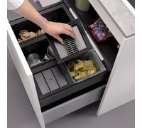 Blanco AktivBio coperchio, 524219, Select; Select Orga; Flexon nero [Portarifiuti > Accessori per Portarifiuti]