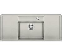 Blanco Alaros 6 S, Lavello, granito lavandino in Silgranit PuraDur da cucina, 1 pz, colore: grigio perla, 520525