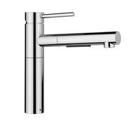 Blanco Alta II rubinetto da cucina, estraibile, orientabile, per installazione davanti alla finestra, 527557, Alta II cromo [Rubinetti da Cucina]