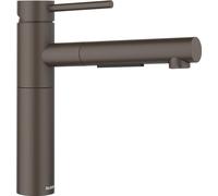 BLANCO ALTA-S II | Rubinetto da cucina in caffè | alta pressione | con tubo estraibile | Dispositivo di prevenzione del riflusso | Cartuccia in ceramica | Qualità sicura dell'acqua e risparmio idrico