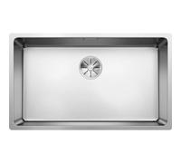 BLANCO ANDANO 700-U 522971- Lavello da cucina da incasso, vasca da incasso, con sistema di scarico InFino, finitura in acciaio inox satinato