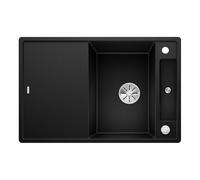 Blanco Axia lavello da cucina, 525840, III 45 S Axia nero opaco [Lavelli da Cucina > per Base Sottolavello a partire da 45 cm]