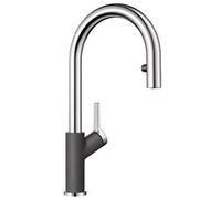 Blanco Carena-S Vario rubinetto da cucina verticale cromo-grafite/grigio 521359