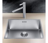 Blanco Claron lavello da cucina, 523390, 500-IF Claron acciaio inox satinato lucido [Lavelli da Cucina > per Base Sottolavello a partire da 60 cm]