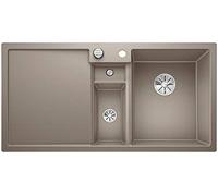 BLANCO COLLECTIS 6 S | Lavello in granito in silgranito tartufo | Tipo di montaggio: montaggio superiore | bacino principale destro | per armadi base larghi 60 cm | grande bacino | superficie facile