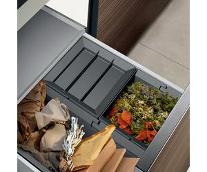 Blanco coperchio per secchio, 231975, Select; Select Orga; Flexon nero [Portarifiuti > Ricambi per Portarifiuti]